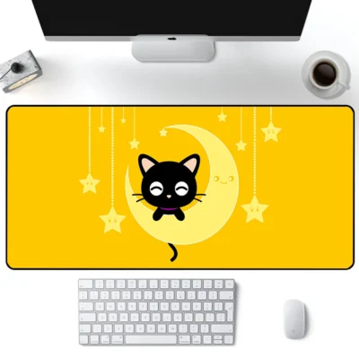 Cute Chococat Mouse Pad Large Gaming Mousepad PC Gamer Computer Office Mouse Mat Silicone Keyboard Mat 11 - Chococat Shop